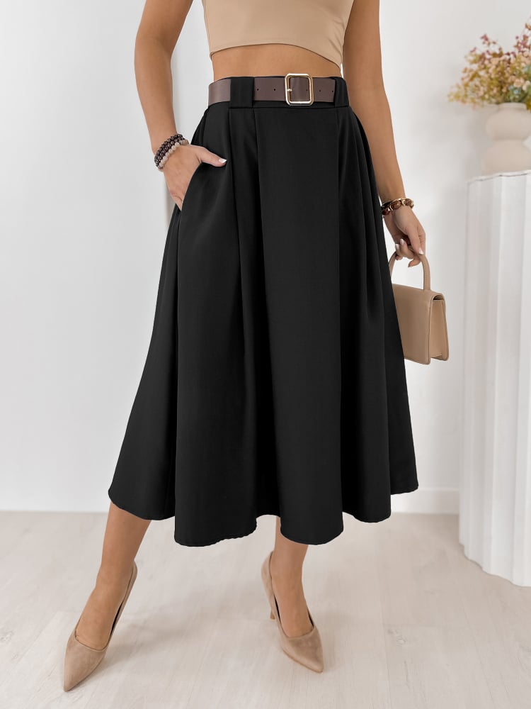 SPÓDNICA ELVIRA CZARNA