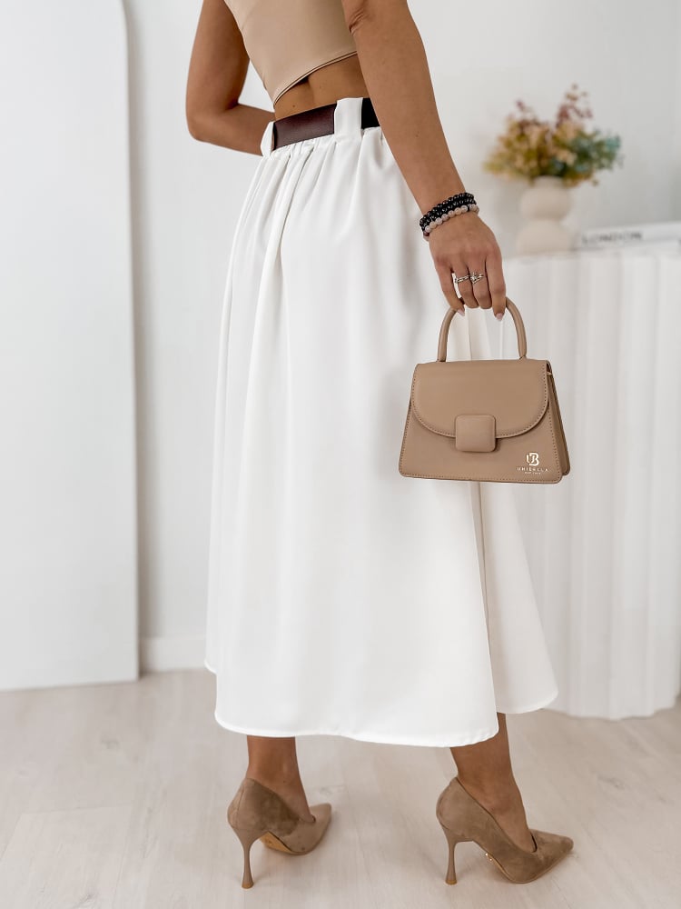 SPÓDNICA ELVIRA ECRU