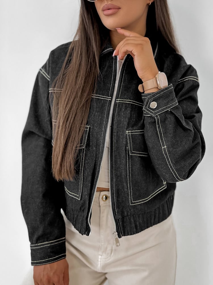 KURTKA PATRICIA CZARNA