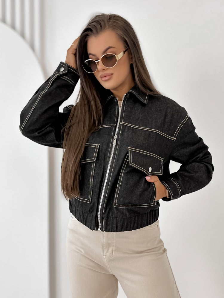 KURTKA PATRICIA CZARNA