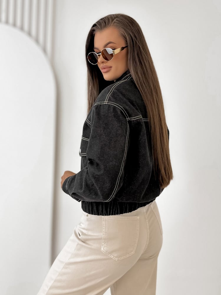 KURTKA PATRICIA CZARNA