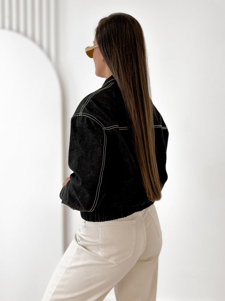 KURTKA PATRICIA CZARNA