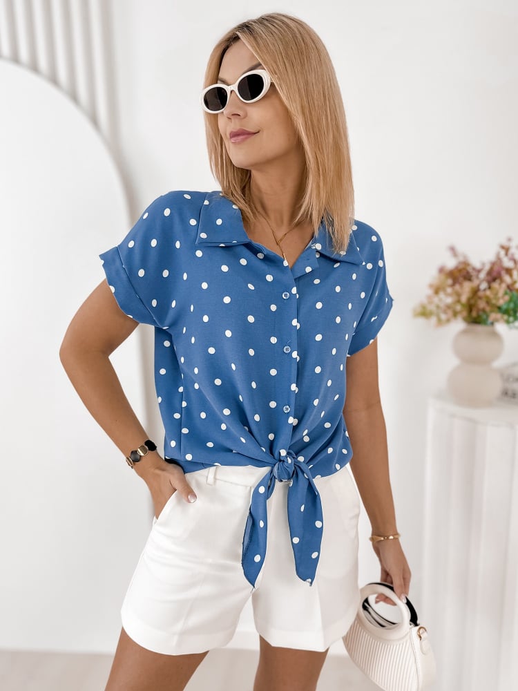 KOSZULA ERYDICE NIEBIESKA