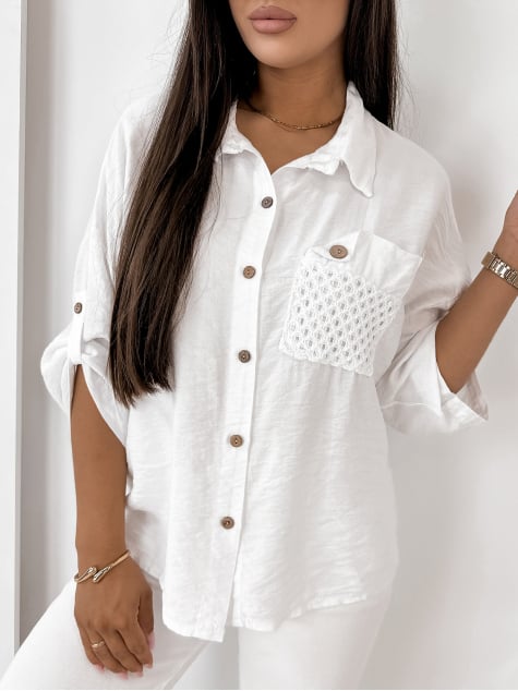 KOSZULA TOMASSO BIAŁA