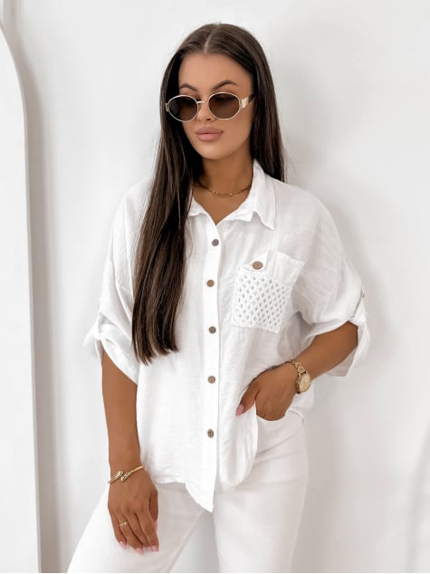 KOSZULA TOMASSO BIAŁA