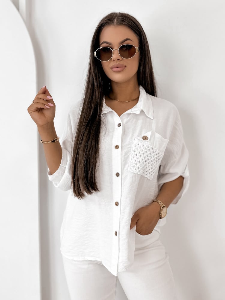 KOSZULA TOMASSO BIAŁA