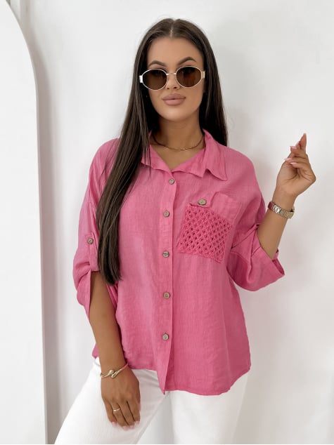 KOSZULA TOMASSO RÓŻOWA