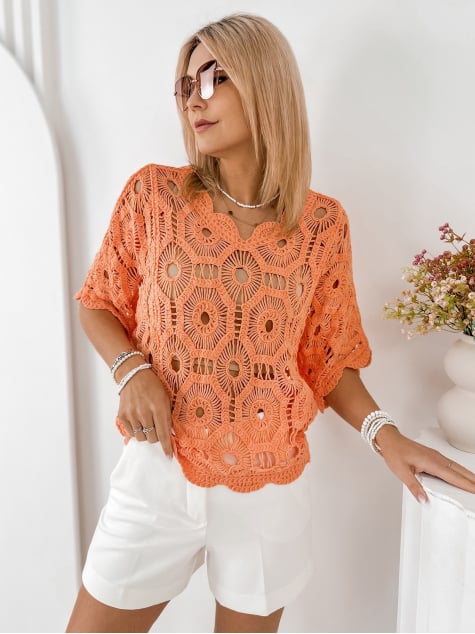 BLUZKA BASTIEN POMARAŃCZOWA