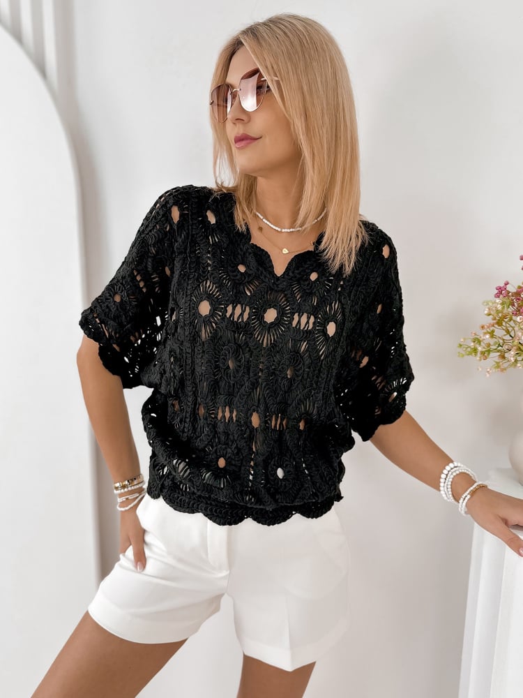 BLUZKA BASTIEN CZARNA