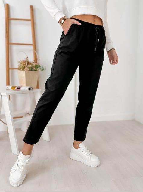 SPODNIE ARMANE CZARNE