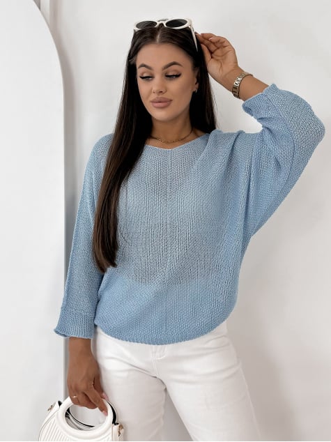 BLUZKA NICOLLO BŁĘKITNA