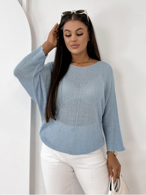 BLUZKA NICOLLO BŁĘKITNA