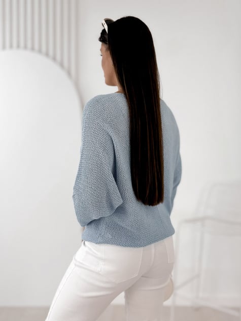 BLUZKA NICOLLO BŁĘKITNA