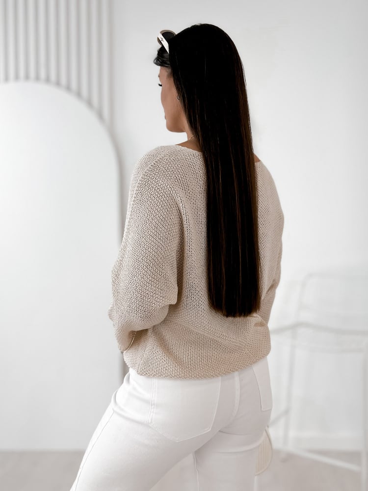 BLUZKA NICOLLO BEŻOWA