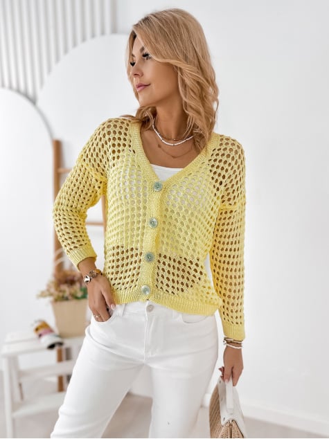 SWETER ENRIQUE ŻÓŁTY