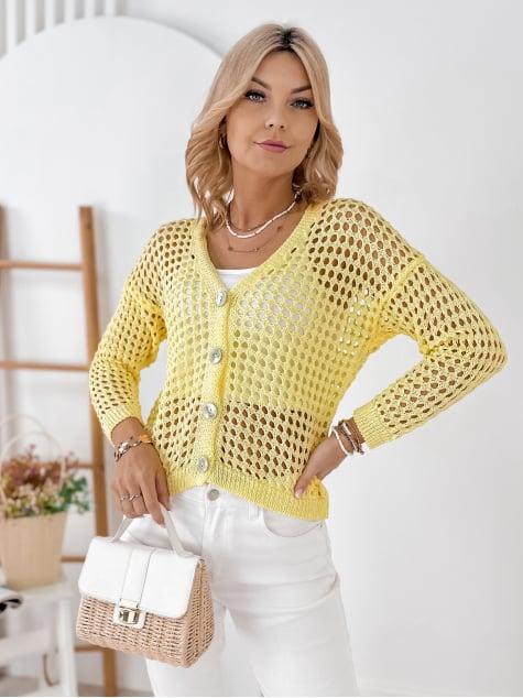 SWETER ENRIQUE ŻÓŁTY