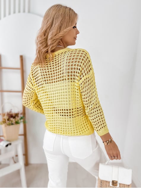 SWETER ENRIQUE ŻÓŁTY