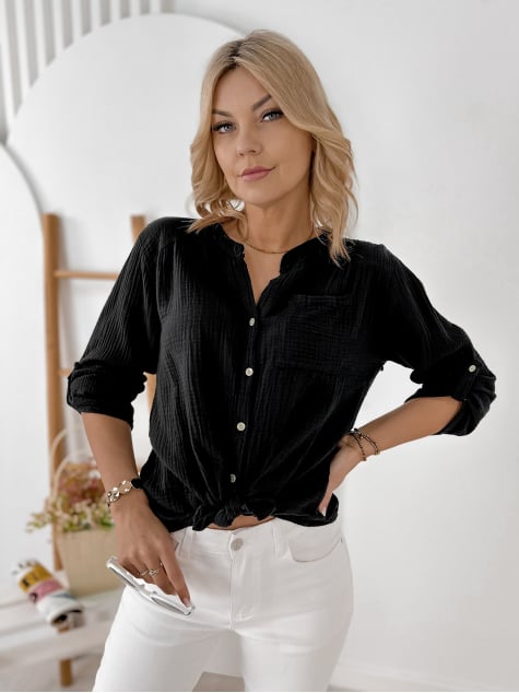 KOSZULA YANNE CZARNA