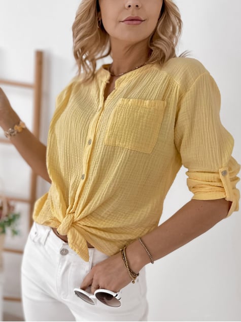 KOSZULA YANNE ŻÓŁTA