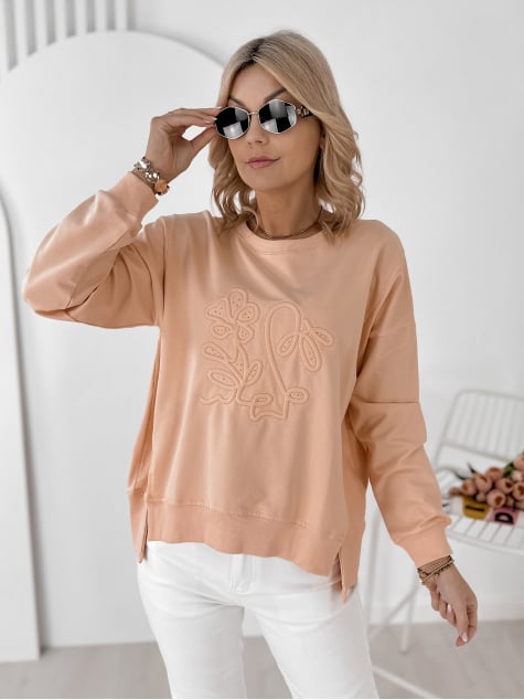 BLUZA TANCREDI BRZOSKWINIOWA