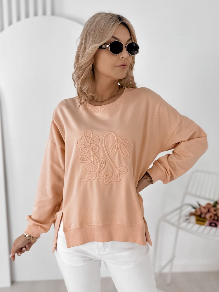 BLUZA TANCREDI BRZOSKWINIOWA