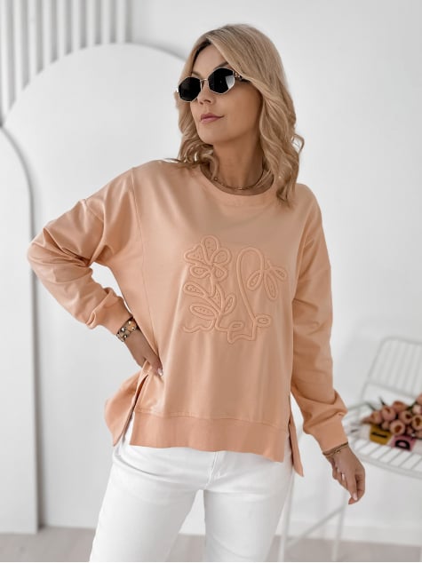 BLUZA TANCREDI BRZOSKWINIOWA