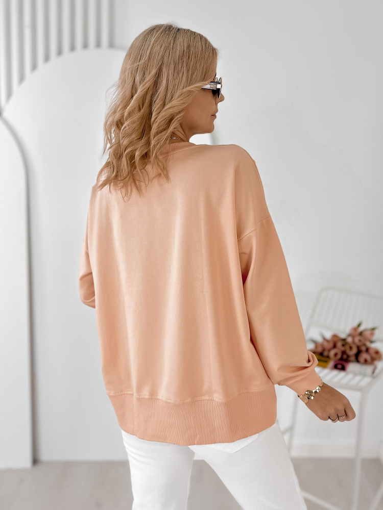 BLUZA TANCREDI BRZOSKWINIOWA