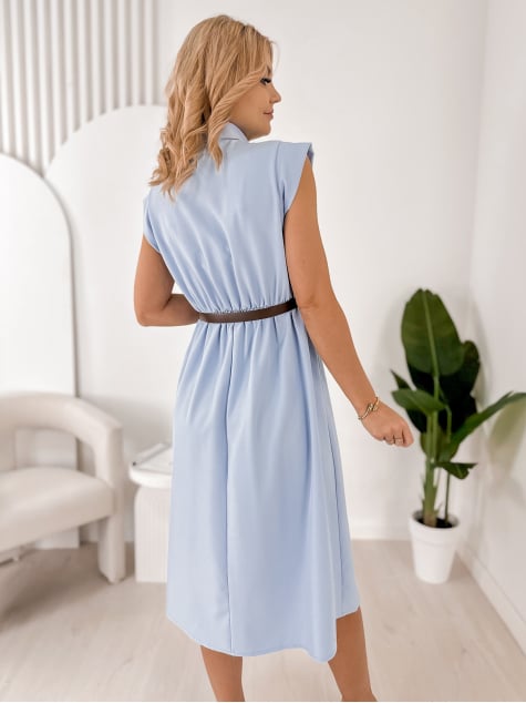 SUKIENKA CANDELA BŁĘKITNA