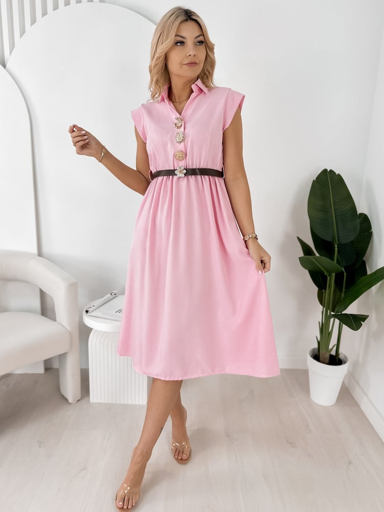 SUKIENKA CANDELA JASNORÓŻOWA