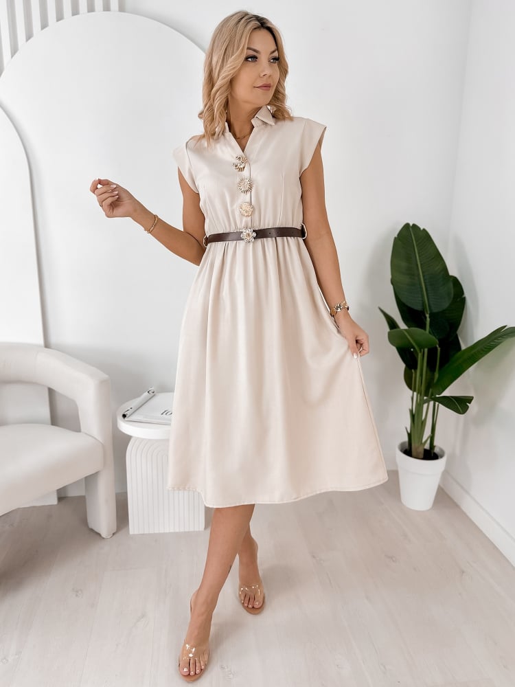 SUKIENKA CANDELA BEŻOWA