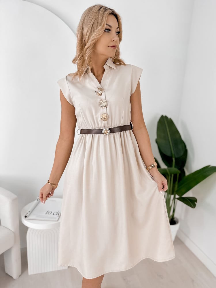 SUKIENKA CANDELA BEŻOWA