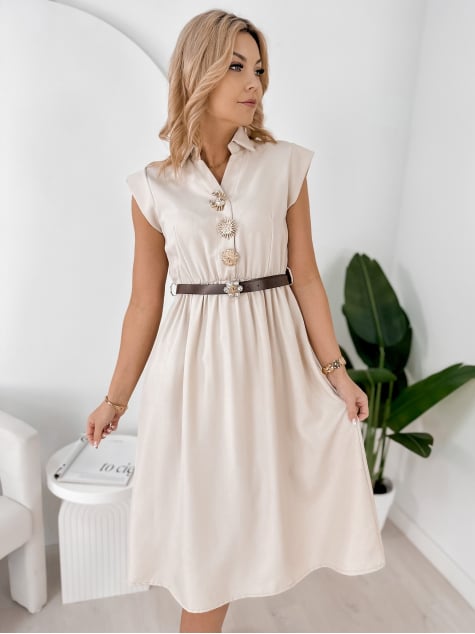 SUKIENKA CANDELA BEŻOWA