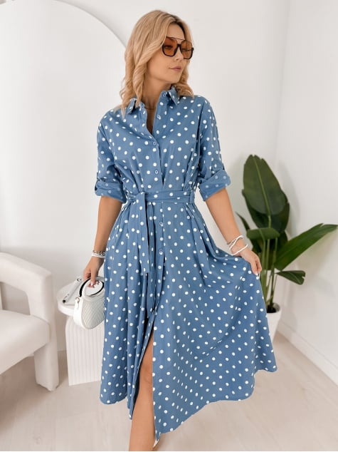 SUKIENKA ANTONIA NIEBIESKA