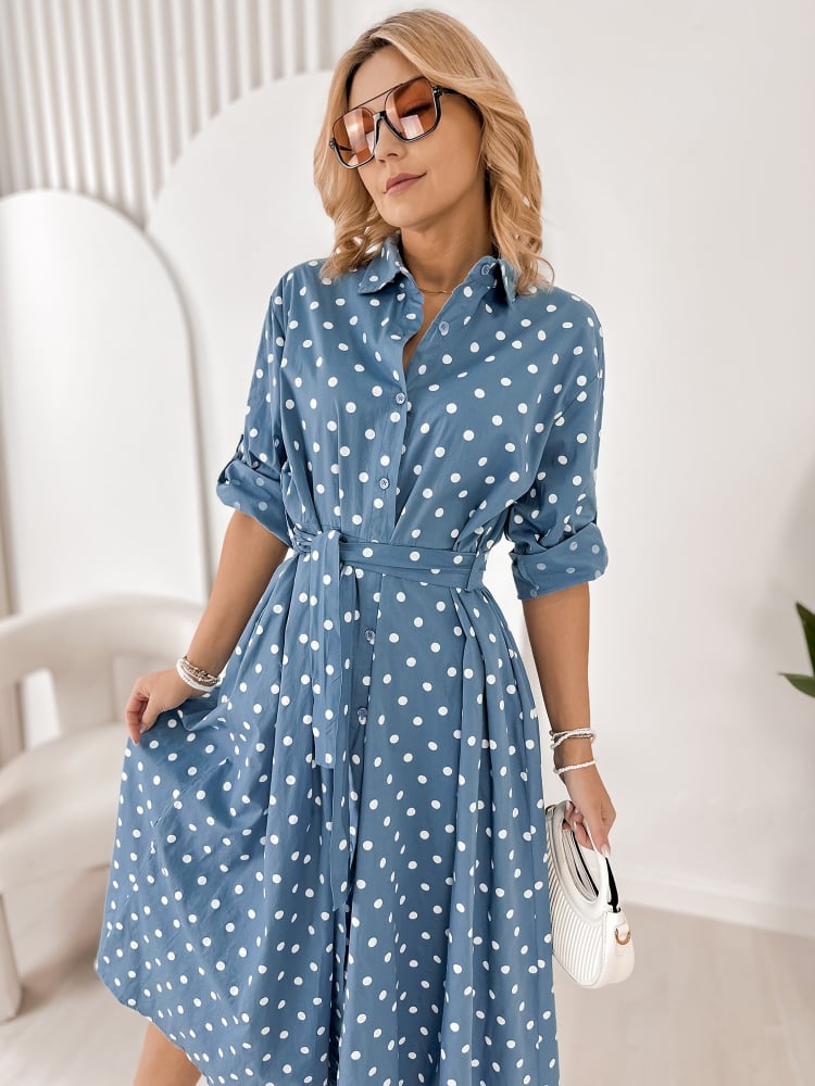 SUKIENKA ANTONIA NIEBIESKA