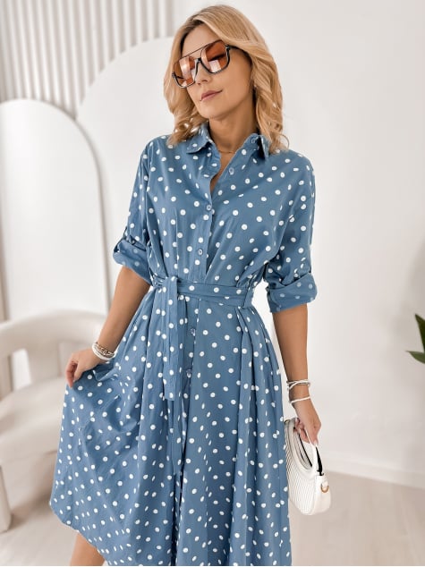 SUKIENKA ANTONIA NIEBIESKA