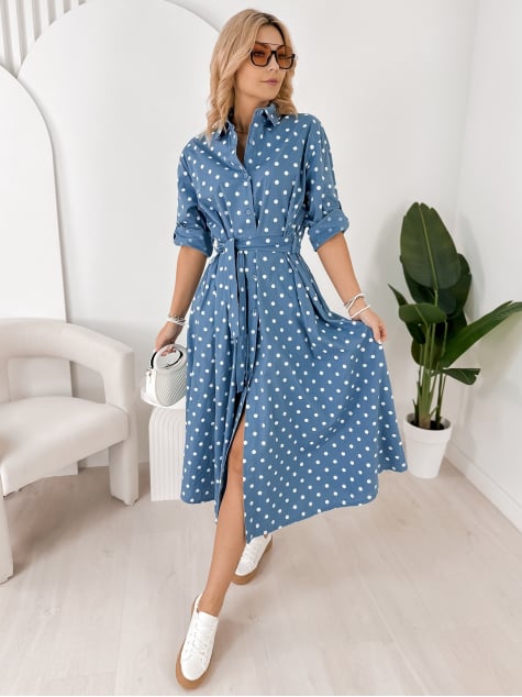 SUKIENKA ANTONIA NIEBIESKA