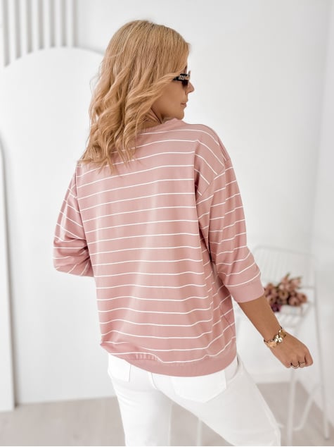 BLUZKA SAUNIERE PUDROWY RÓŻ