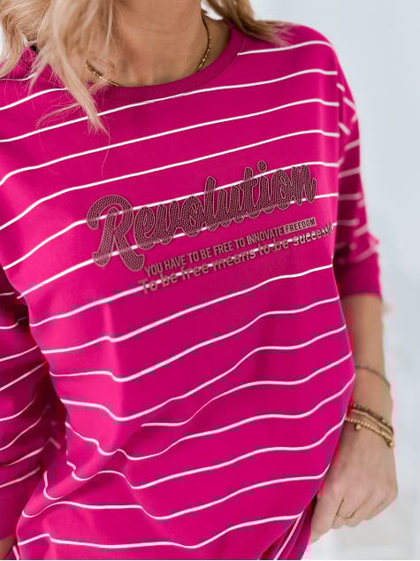 BLUZKA SAUNIERE RÓŻOWA