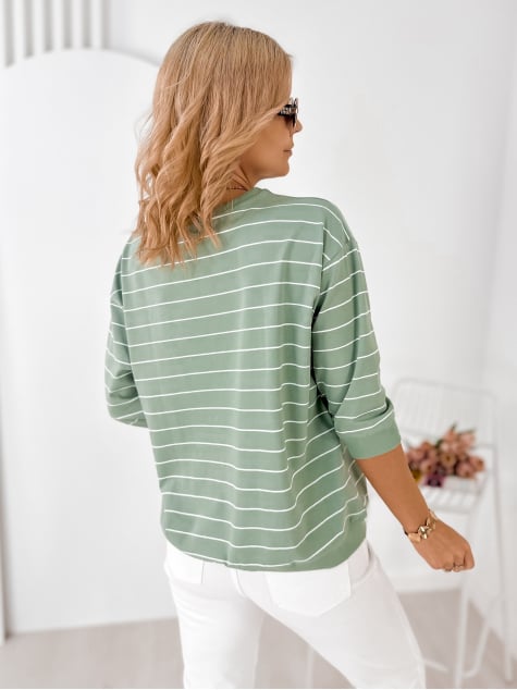BLUZKA SAUNIERE PISTACJOWA