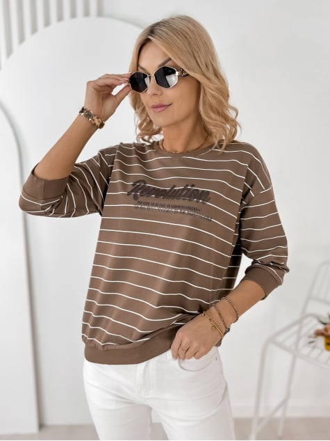 BLUZKA SAUNIERE BRĄZOWA