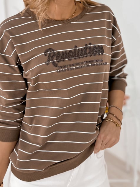 BLUZKA SAUNIERE BRĄZOWA