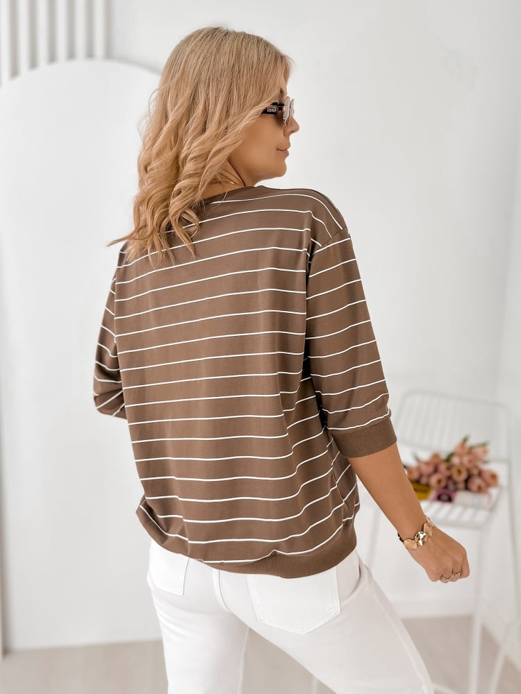 BLUZKA SAUNIERE BRĄZOWA