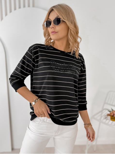 BLUZKA SAUNIERE CZARNA