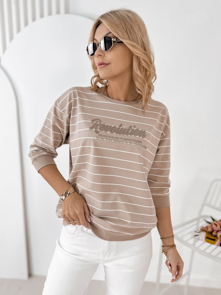 BLUZKA SAUNIERE BEŻOWA