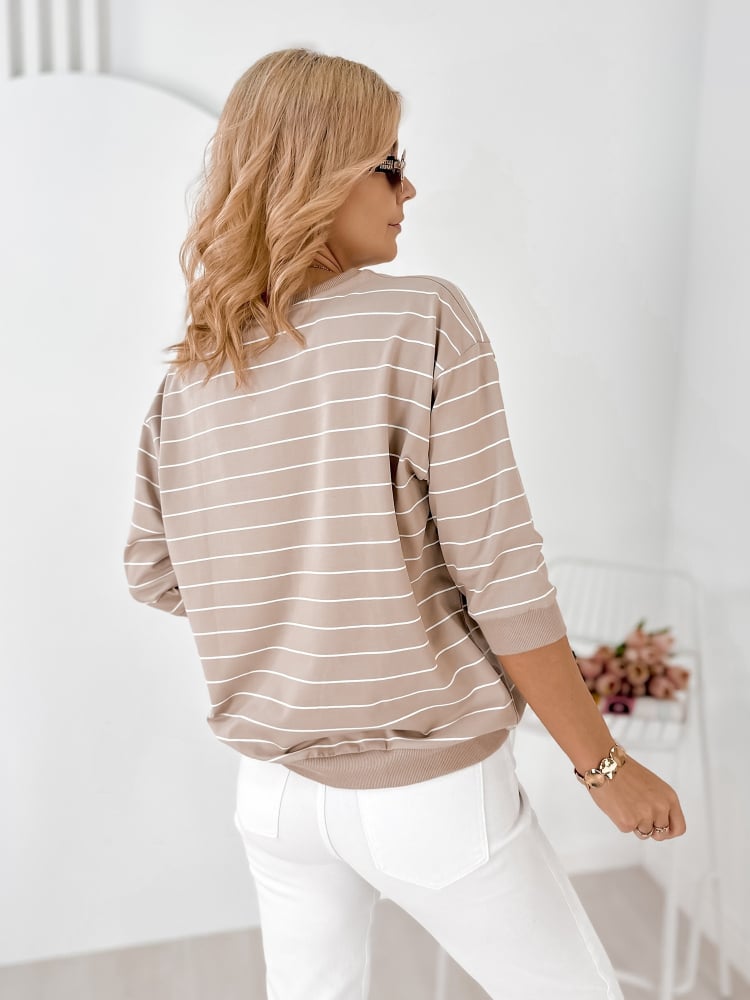 BLUZKA SAUNIERE BEŻOWA