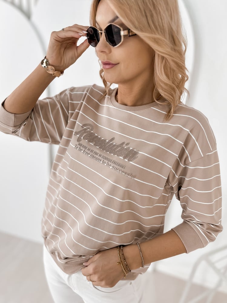 BLUZKA SAUNIERE BEŻOWA