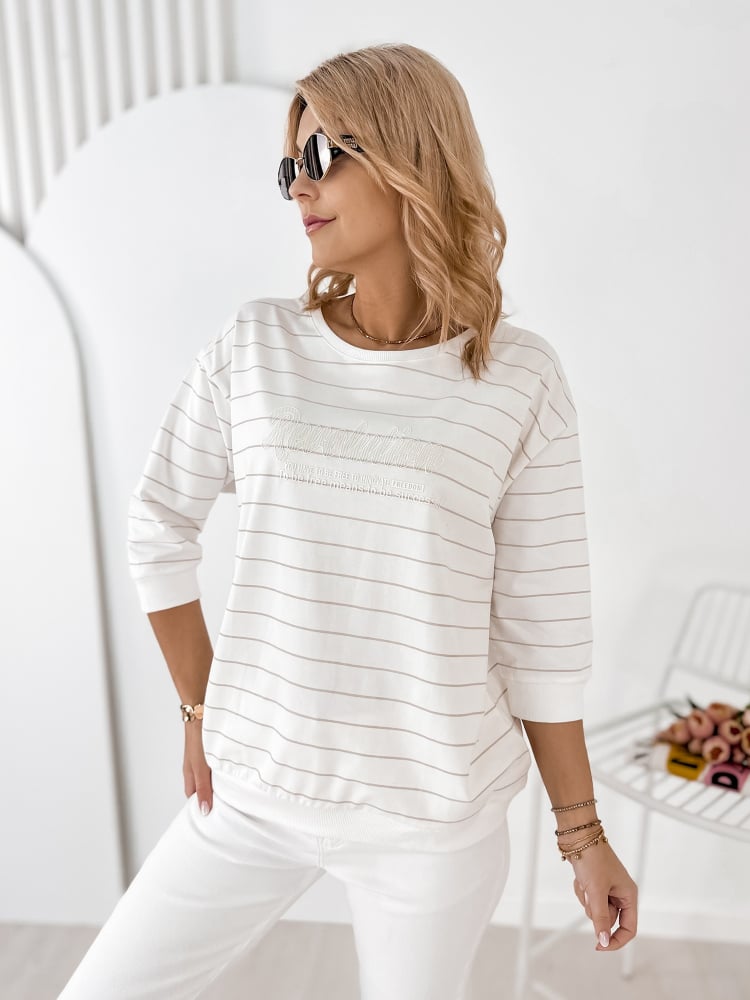 BLUZKA SAUNIERE ECRU