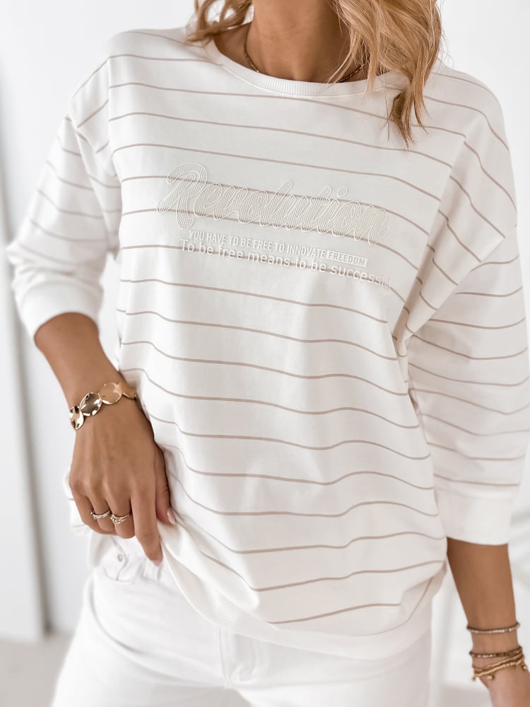 BLUZKA SAUNIERE ECRU