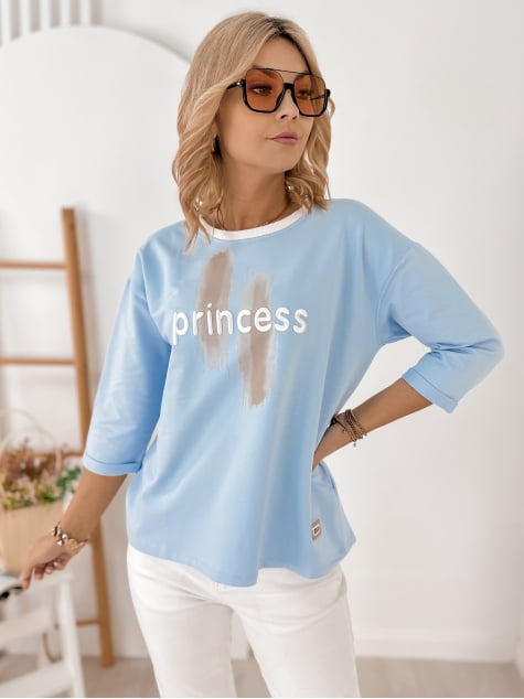 BLUZKA CAPELLA BŁĘKITNA