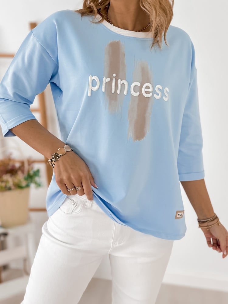 BLUZKA CAPELLA BŁĘKITNA